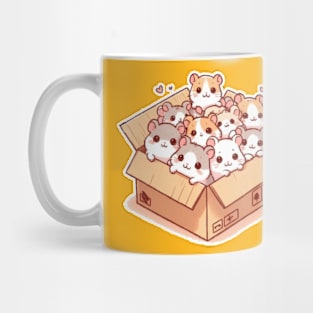 box hamsters Mug